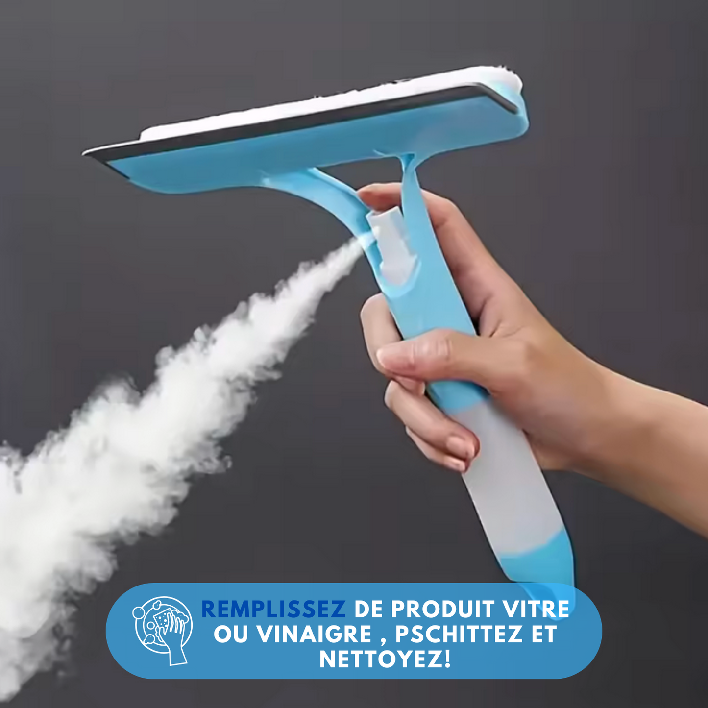 Raclette Pulvérisation Intégrée
