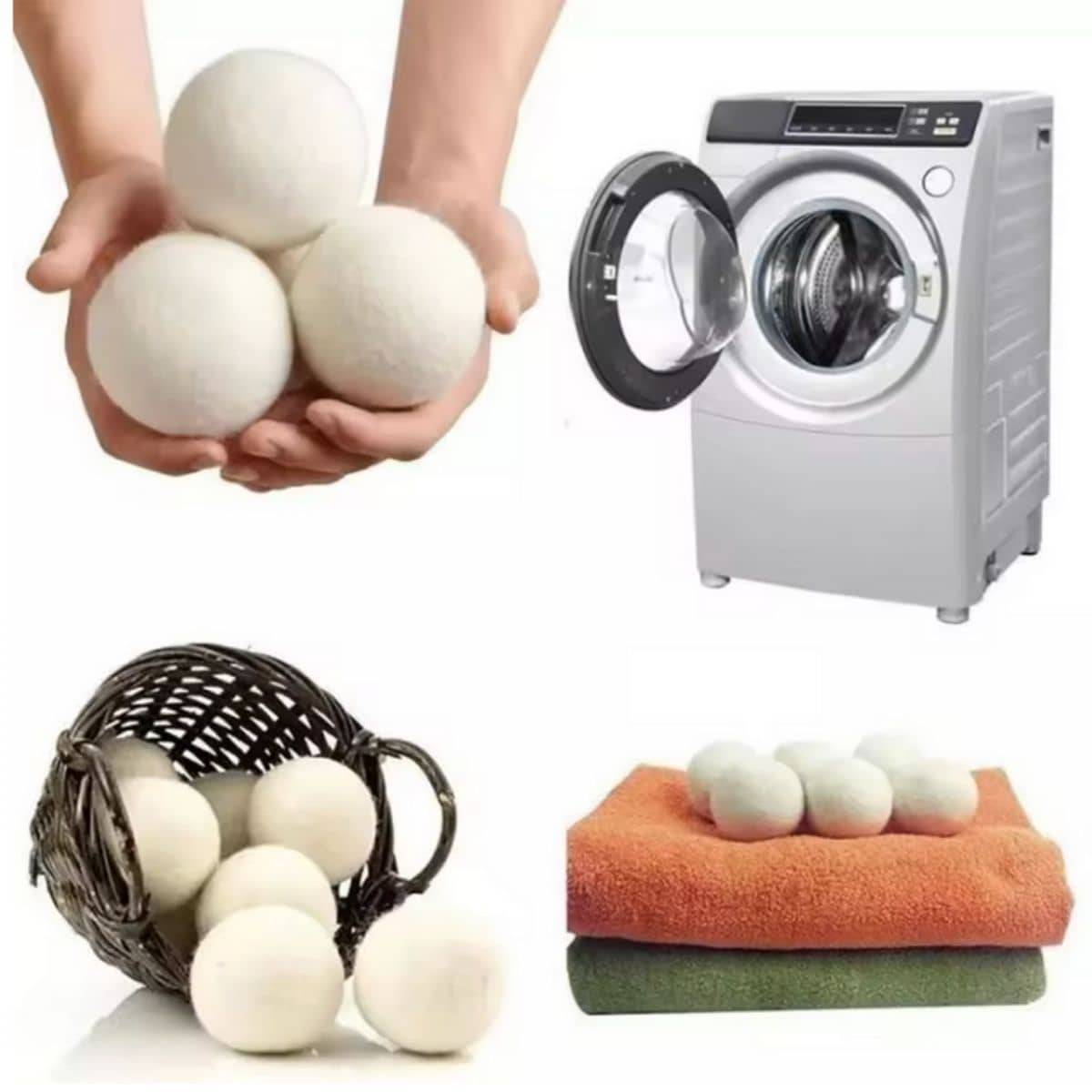 boule pour machine à laver séchage rapide