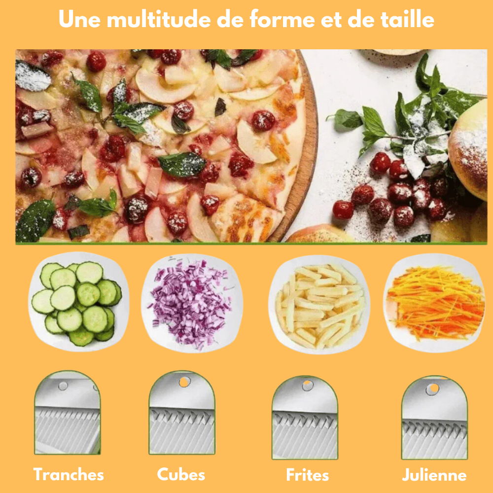 Mandoline professionnelle, Mandoline de cuisine, Coupe légumes, Trancheuse légumes, Mandoline multi-fonctions, Coupe-frites, Coupe pomme de terre, Carottes râpées, Trancheuse réglable, Mandoline inox, Lames en acier inoxydable, Mandoline sécurisée, Accessoire cuisine, Mandoline réglable, Ustensile de cuisine pro, Coupe julienne, Coupe tranches fines, Mandoline haute précision, Cuisine facile, Mandoline ergonomique, Rangement compact, Coupe gratin dauphinois, Tranches fines pommes de terre, Découpe légumes r