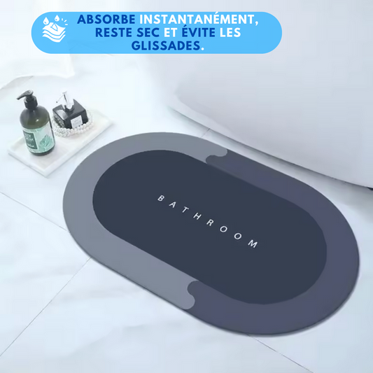 Tapis de salle de bain ultra absorbant