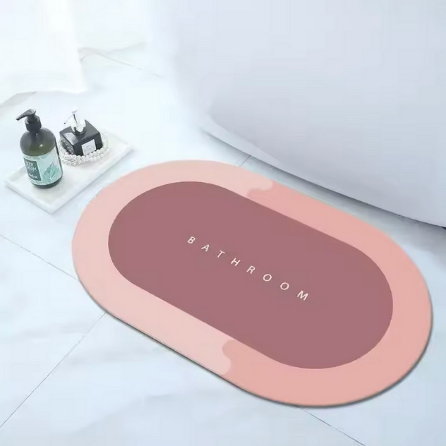 Tapis de salle de bain ultra absorbant