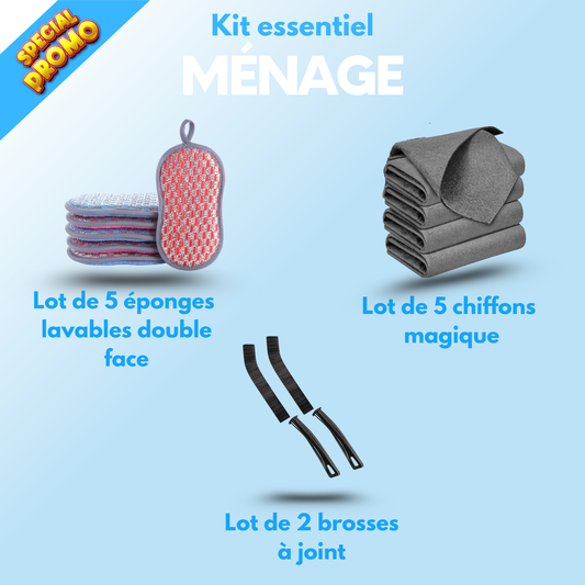 Kit essentiel ménage