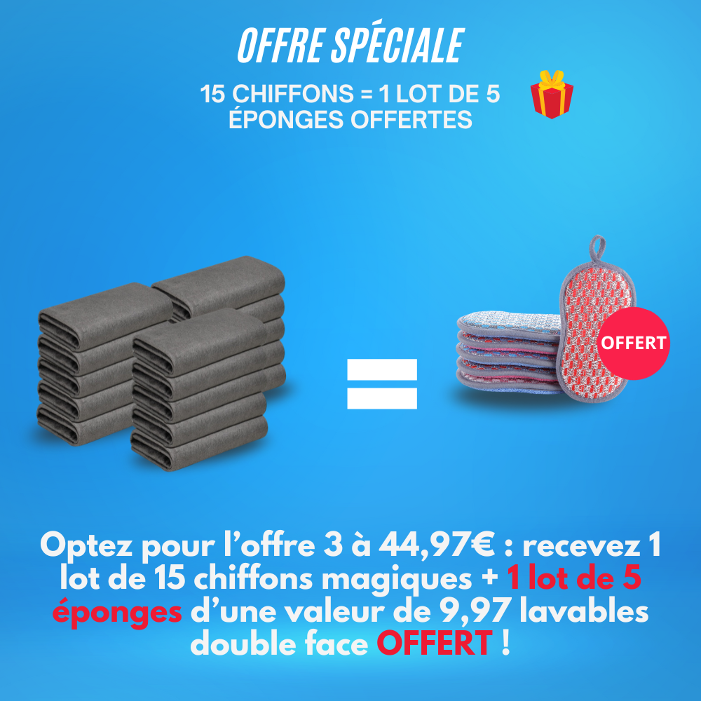 Lot de Chiffons Magiques BELLIORI